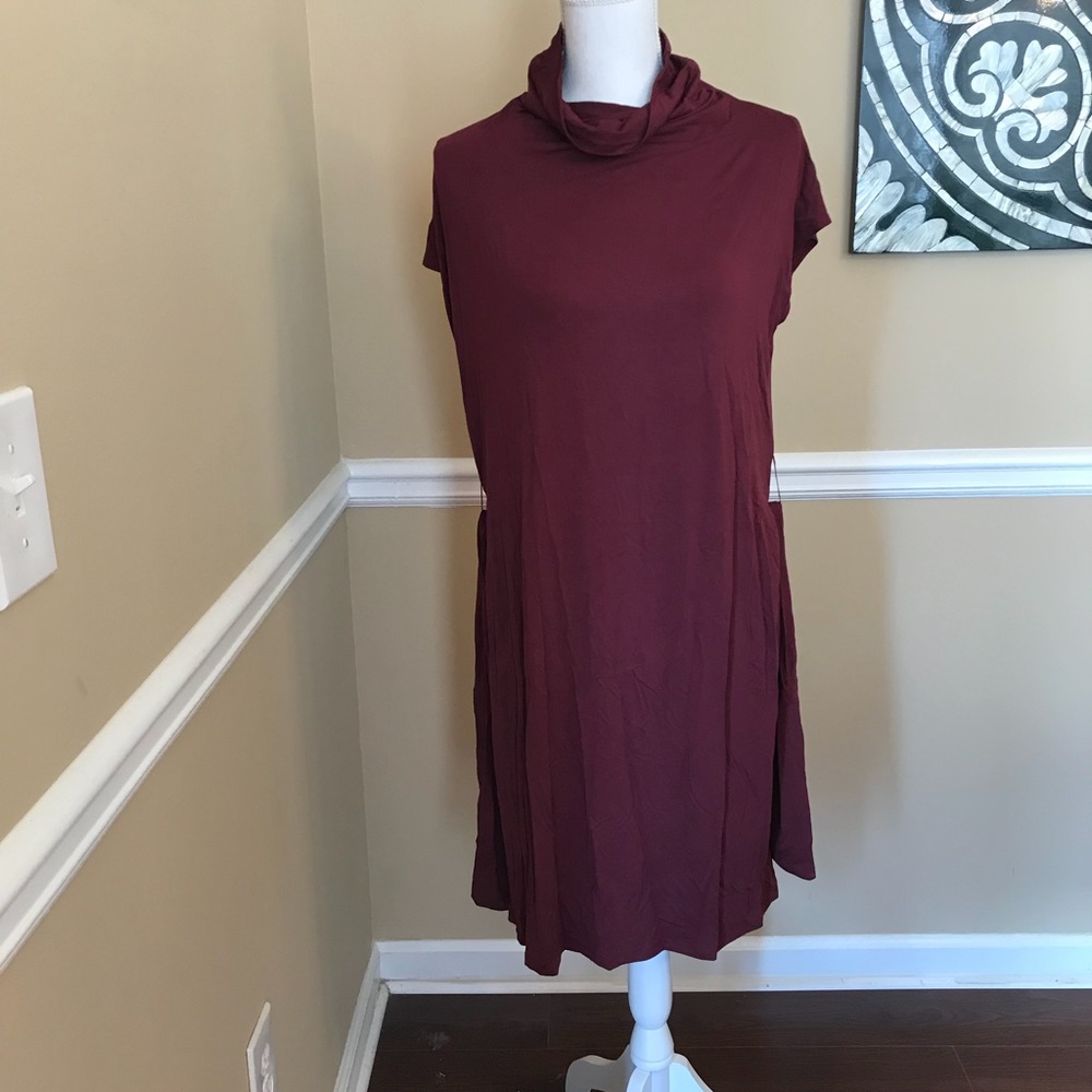 Last One! Mock Neck Modal Dress 2/$20 - Picture 6 of 6